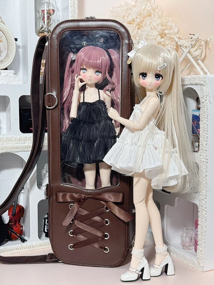 2025 New Original Y2k 4 Points Bjd Baby Doll Bag Anime Bar Millet Bag One Shoulder Messenger Bag Hand Held Y2k Itabag
