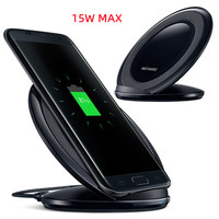 For Samsung S25 Wireless Charger EP-NG930 For Galaxy S24 S23 S22 Note20 Ultra S20 S21 FE Z Fold 6 5 4 Flip 6 5 4 S9 S8 S10+ W20