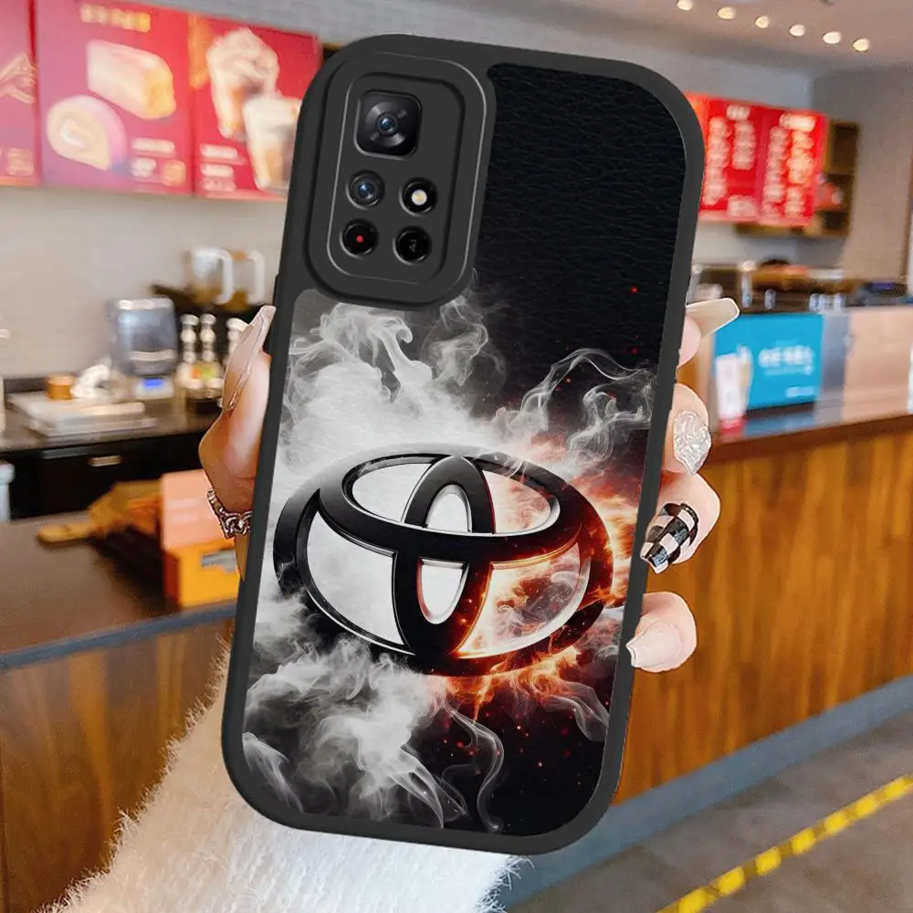 The T-Toyota Car MAISTO Mouse Pad Lambskin Case For Xiaomi Redmi 8 11 12 T Pro 10 11 12 Poco 11i 12X Ultra