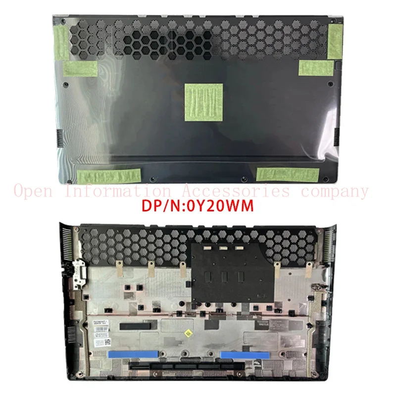 New For Dell Alienware M17 R6 R7 ;Replacement Laptop Accessories Lcd Back Cover/Front Bezel/Palmrest With LOGO 0F2F8T 0MYCP7