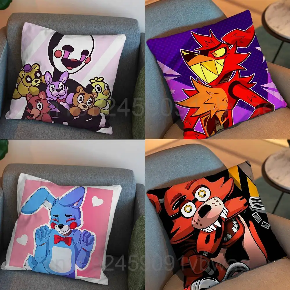 

Springtrap Five Nights at Freddys Pillow Case Living Room Sofa Cushion Cover Suitable For Home Bedroom Room Decoration