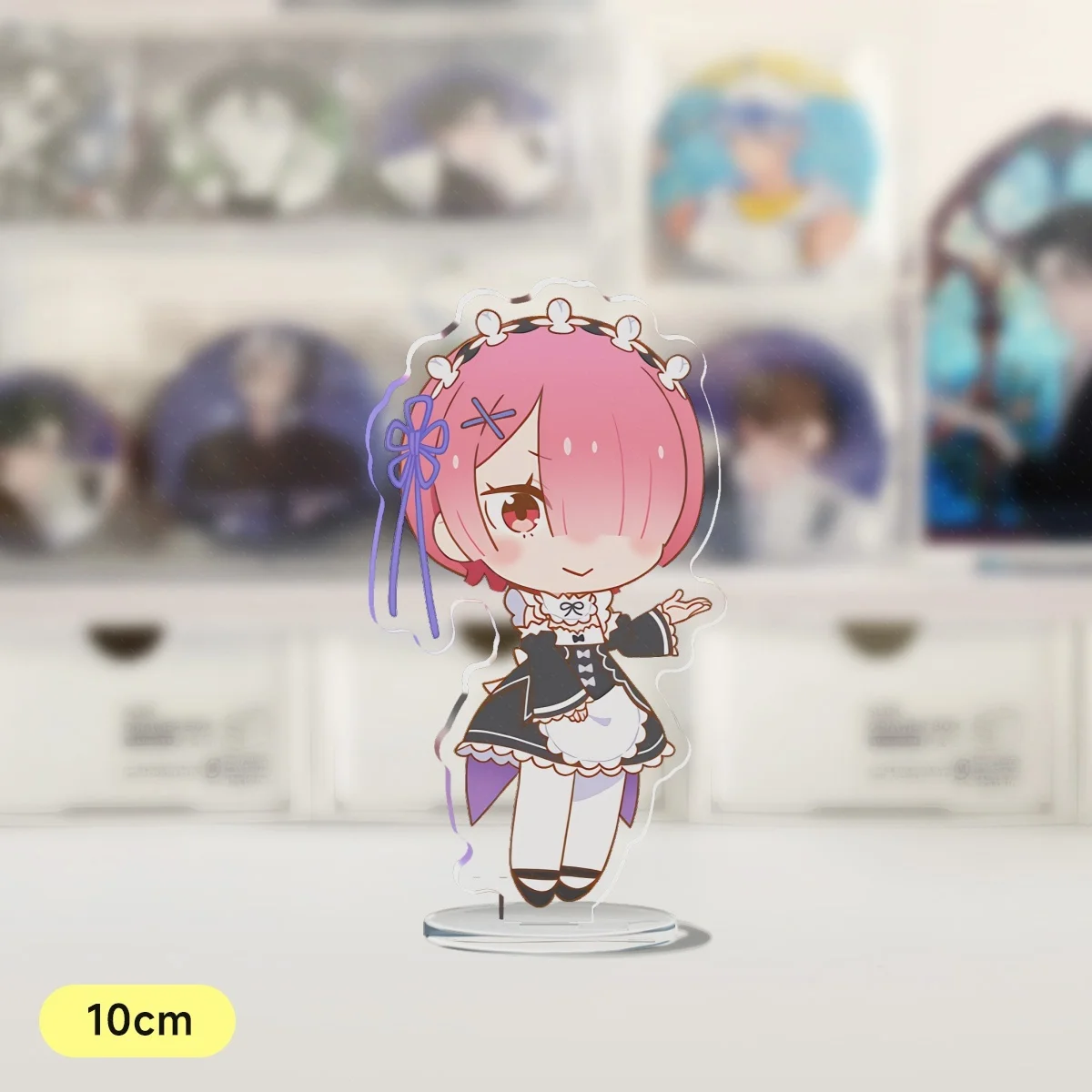 Anime Re: Leven in een andere wereld dan nul Acryl Stand Model Rem Lahm Action Figure Model Plaat Bureau Decor Collectie