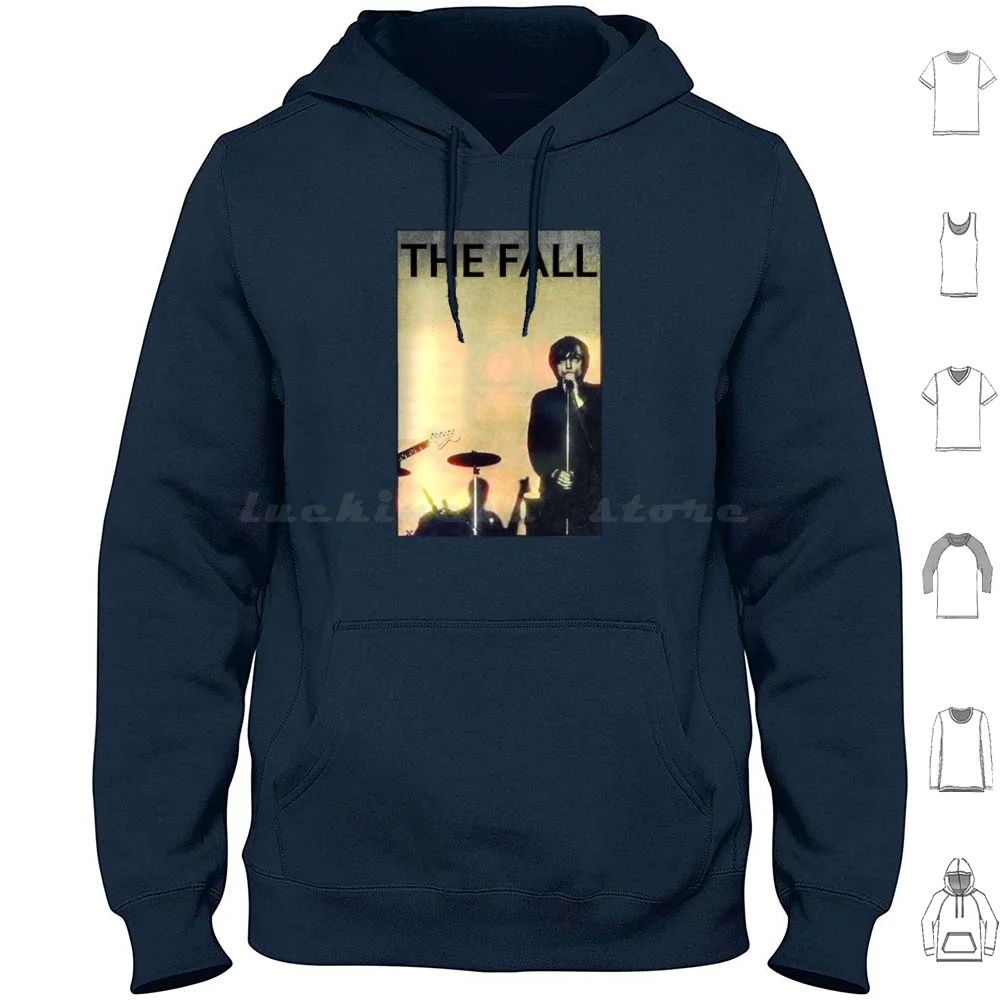 Hoodies Long Sleeve Fall Band Mark E Smith Marc Riley Live At The Witch Trials Post Punk