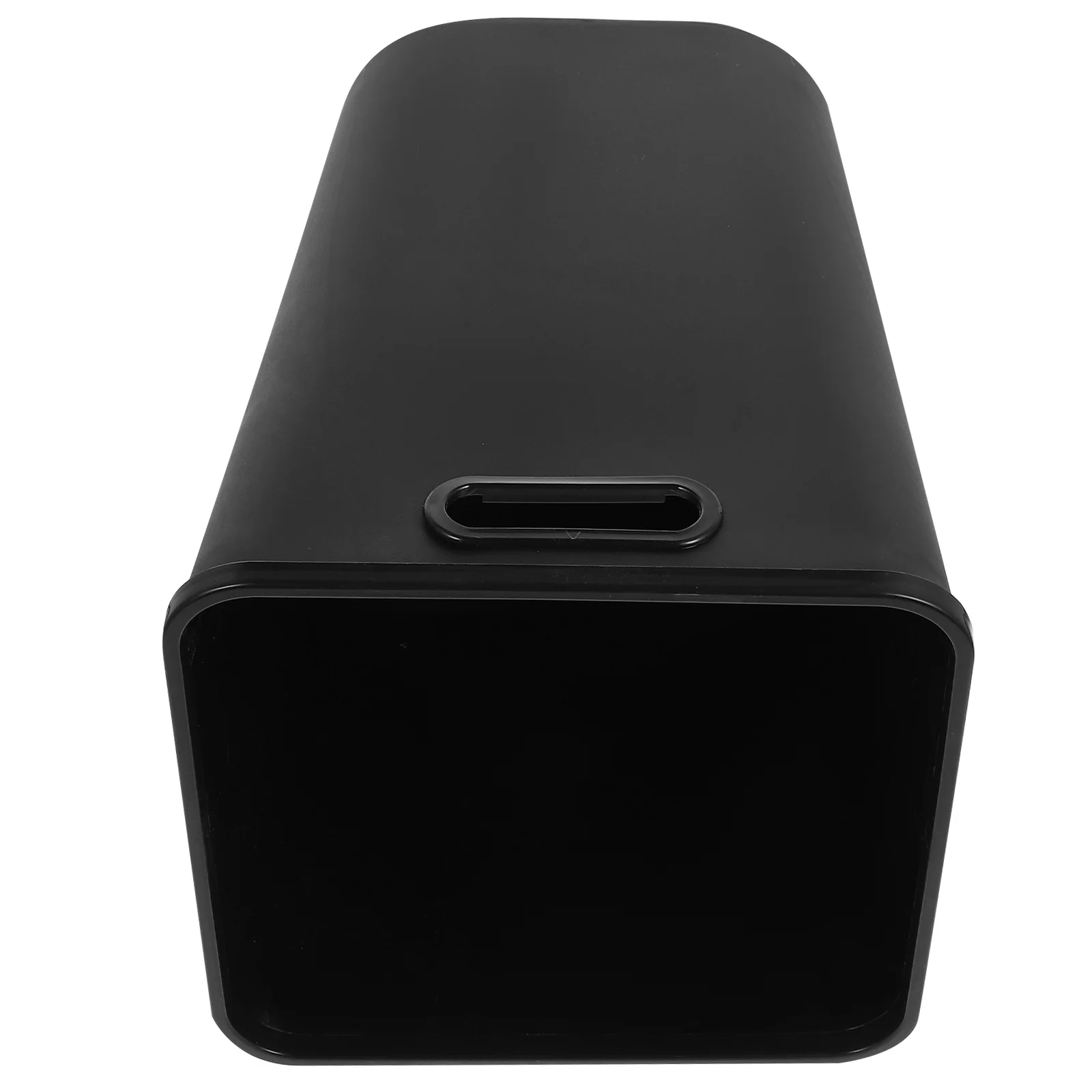 

Square Trash Bin Heavy Duty Plastic Garbage Can with High Capacity Easy to Clean Minimalist Design for Bathroom Kitchen Dorm