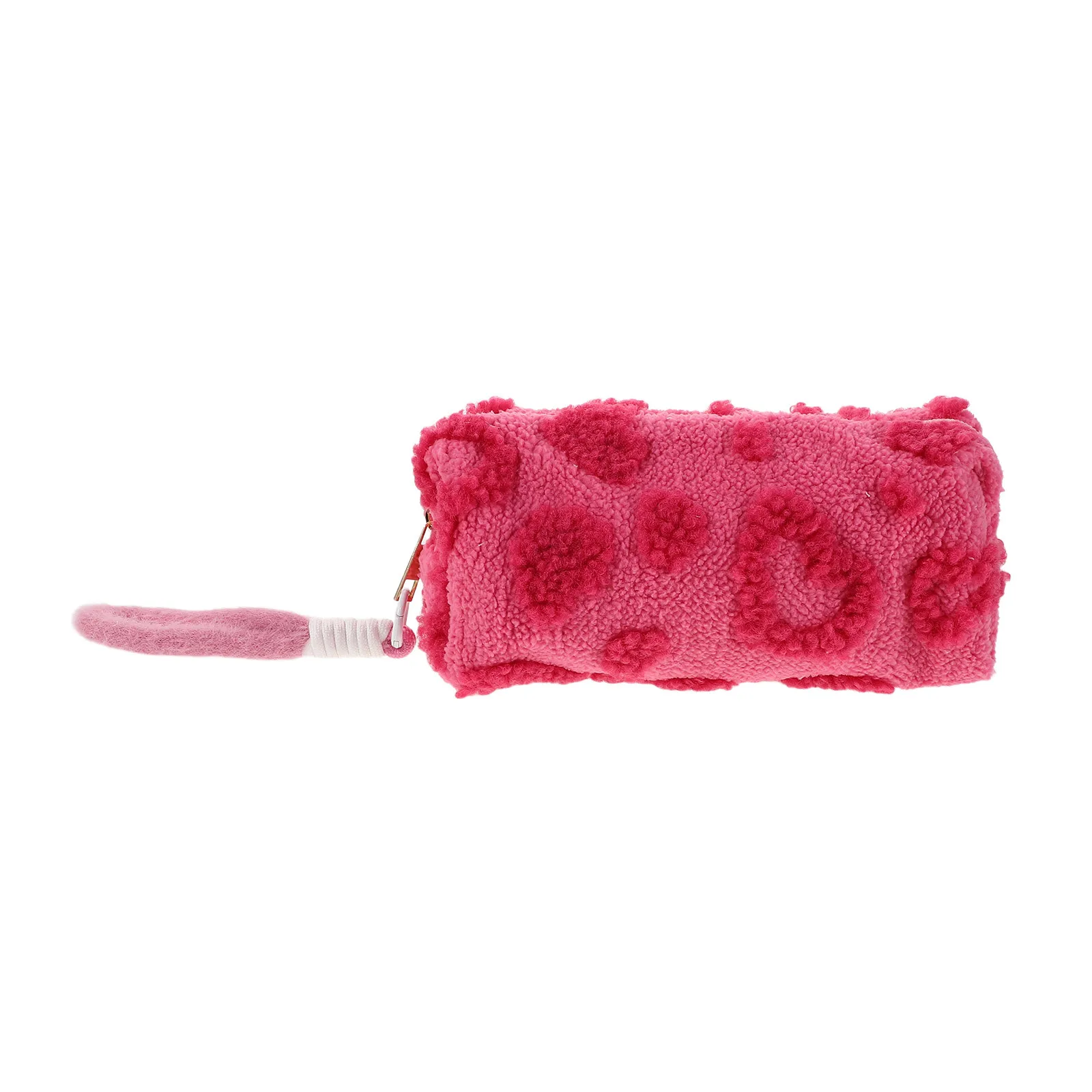 

Cute Aesthetic Pencil Pouch Large Capacity Kawaii Stationery Pen Bag for Students Stable Material Heart Design