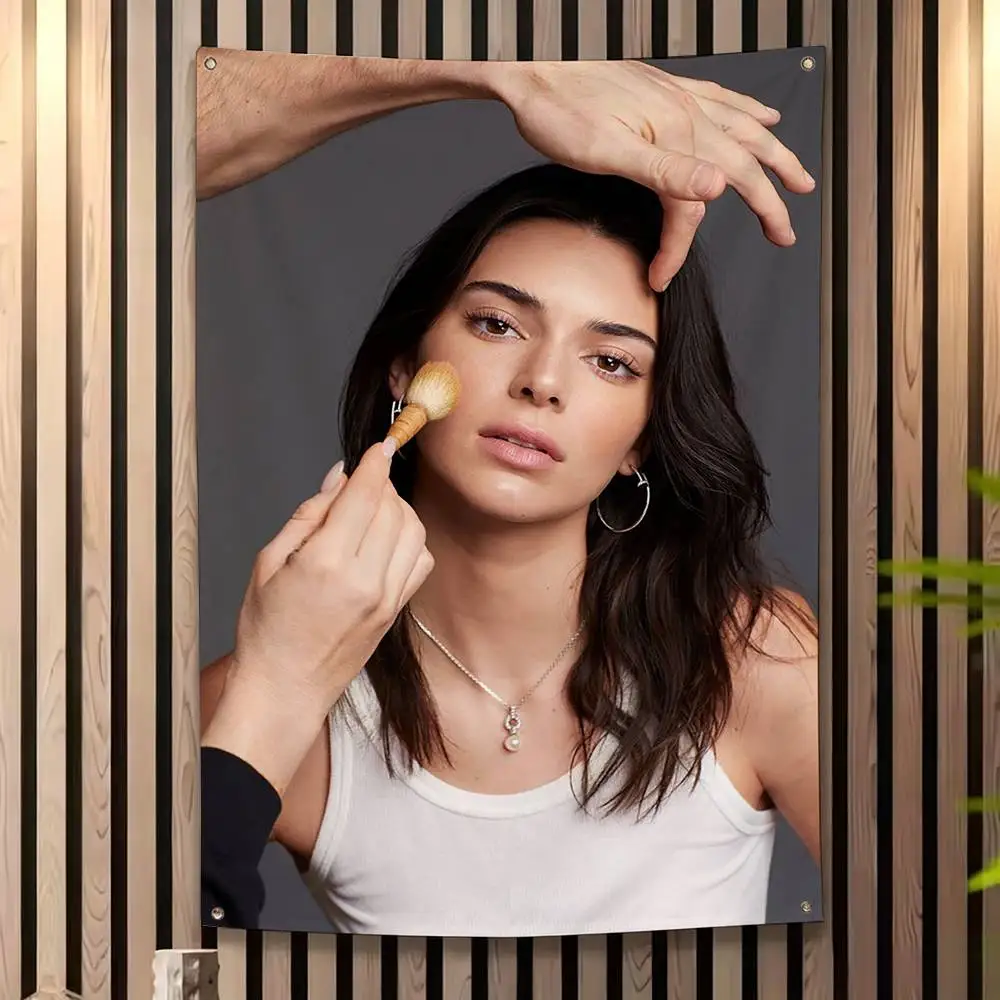 K-Kendall J-Jenner Flags Wall Hanging Tapestry Outdoor Garage Room Decorative flag Background Blanket