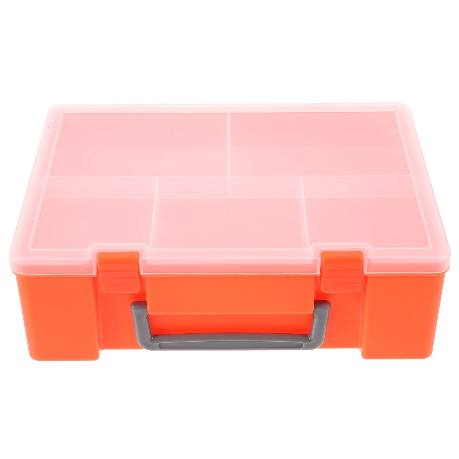 صندوق تخزين أجزاء مستطيل مدمج، صندوق منظم محمول للمكونات الإلكترونية، لوازم الأدوات الصغيرة والمجوهرات #6