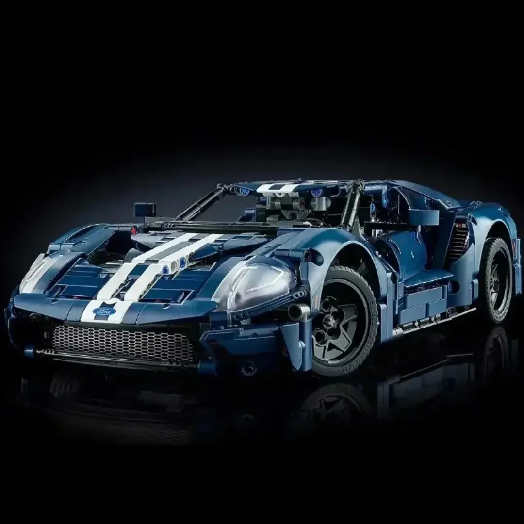 

Конструктор MOC Technical GT Sport Racing Car (1468 деталей), модель 42154, высокодетализированная сборная модель скоростного автомобиля, DIY-конструктор из кирпичиков