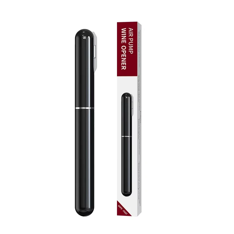 Portable Handheld 2-in-1 Air Pressure Wine Opener with Air Pump And Cork Remover Foil Cutter Compact Desktop Cicerone for Party - view 6