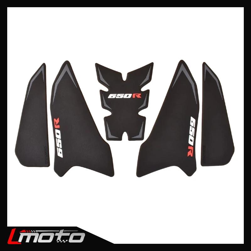 

Противоскользящие накладки на топливный бак мотоцикла, тяговая наклейка для Honda CB 650R 2019-2025 CB650R, наколенники, газовые наклейки, аксессуары