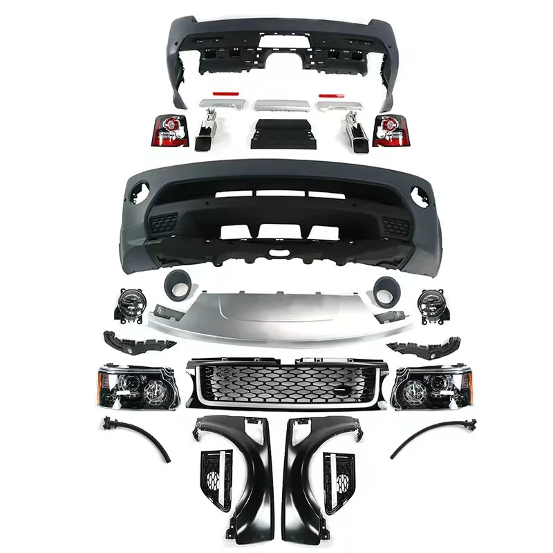 

Body Kit for 2005-2012 Land Rover Range Rover Sport Facelift, Genesis Encirclement Old Model Facelift L320 Body Kit