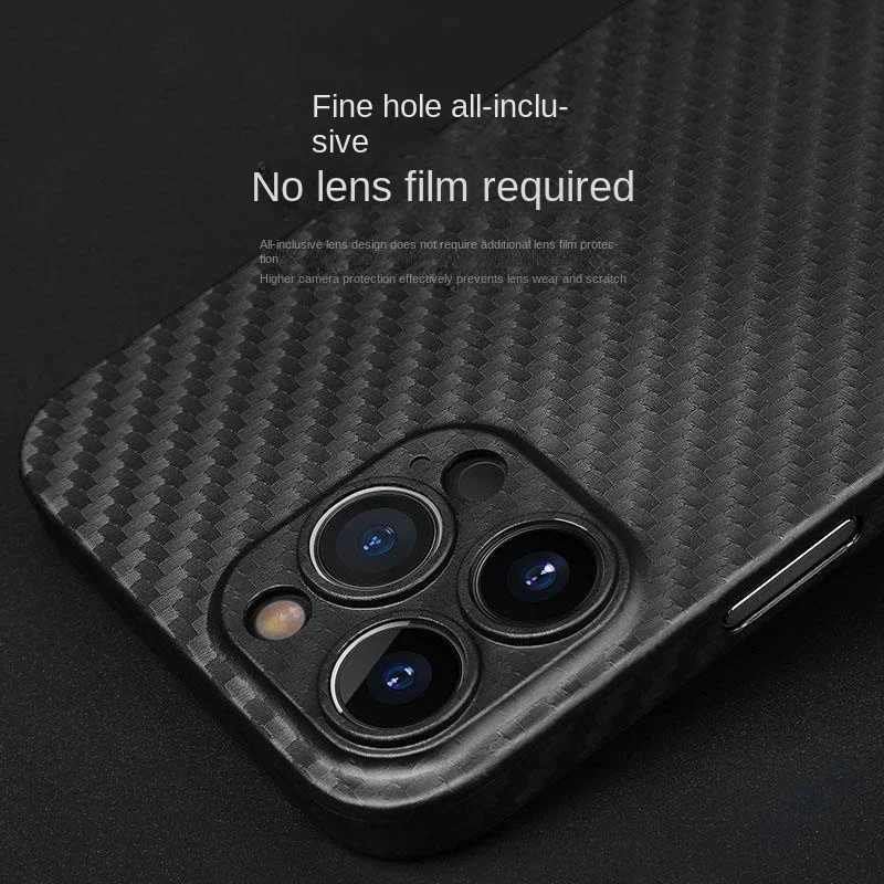 carbon case for iphone 14 15 PLUS phone case for iphone 13 pro max back case mini ULTRA THIN 0.3MM