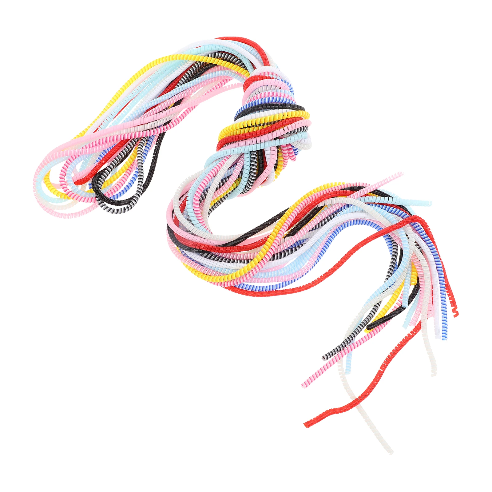 

12pcs Protection Rope Cable Saver Spiral Wrap Wire Organizer Hide Collects Sleeves Desk Increase