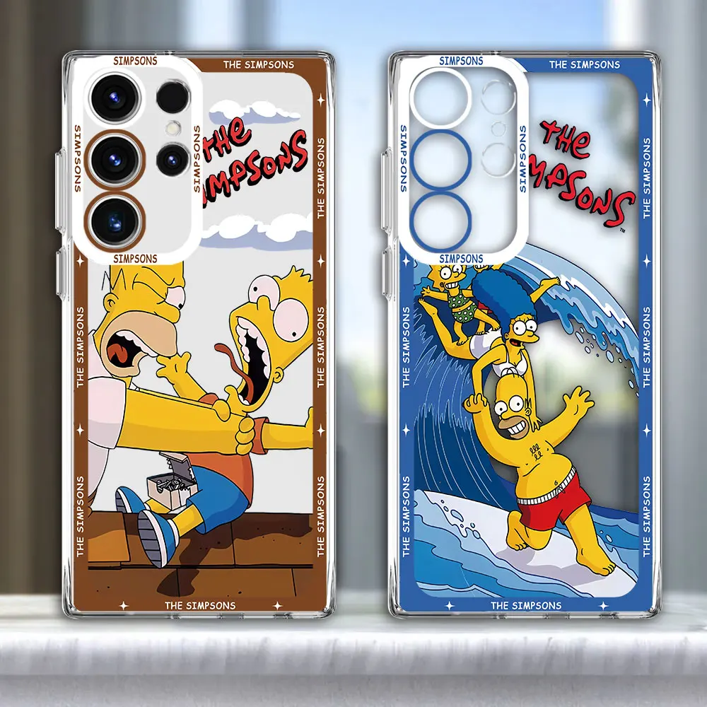 هومر j. سيمبسون غطاء هاتف دونات لسامسونج غالاكسي S21 ، S20 بلس ، بوكو X3 ، S24 ، S22 الترا ، S23 FE ، Mi 11 لايت