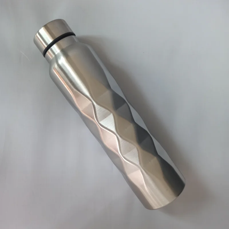 1000ml Water Bottles Single Wall Stainless Steel Gym Outdoor Creative Portable Beer Drink Bottle