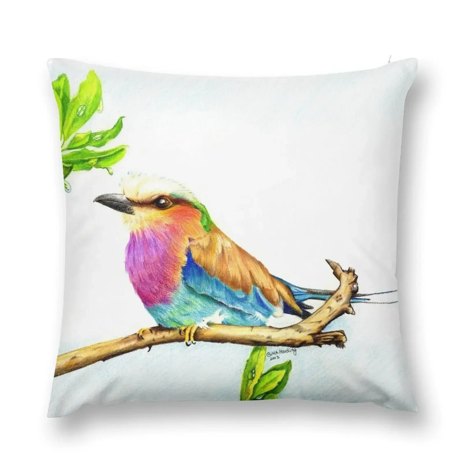 

Lilac Roller Bird Throw Pillow autumn pillowcase Pillowcase Pillowcase Cushion pillow