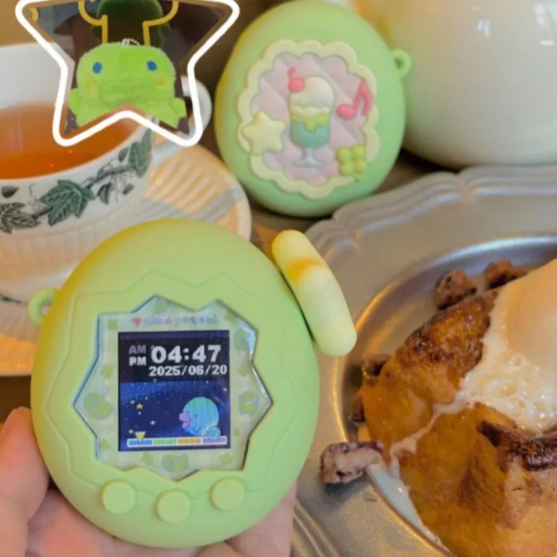 Tamagotchi Smart Paradise siliconen knopset beschermhoes meloen aardbei Tamagotchi accessoires paneel papier verzamelspeelgoed