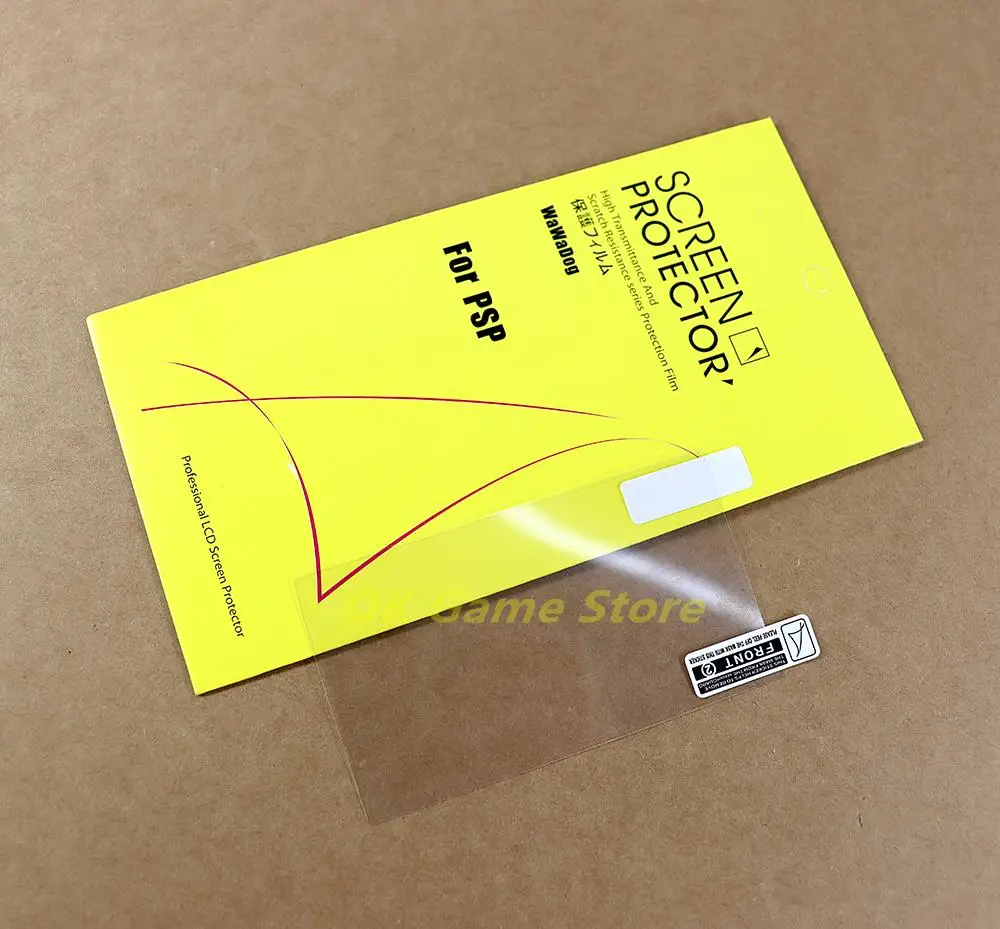Replacement Ultra-clear HD Protective Film For PSP 1000 2000 3000 LCD Screen Plastic Protector Film