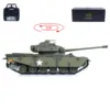 Tongde 1/16 スケール RC タンクセンチュリオン MK5 電気タンク赤外線戦闘システムライトサウンド BB 撮影喫煙ユニットバレル反動 5