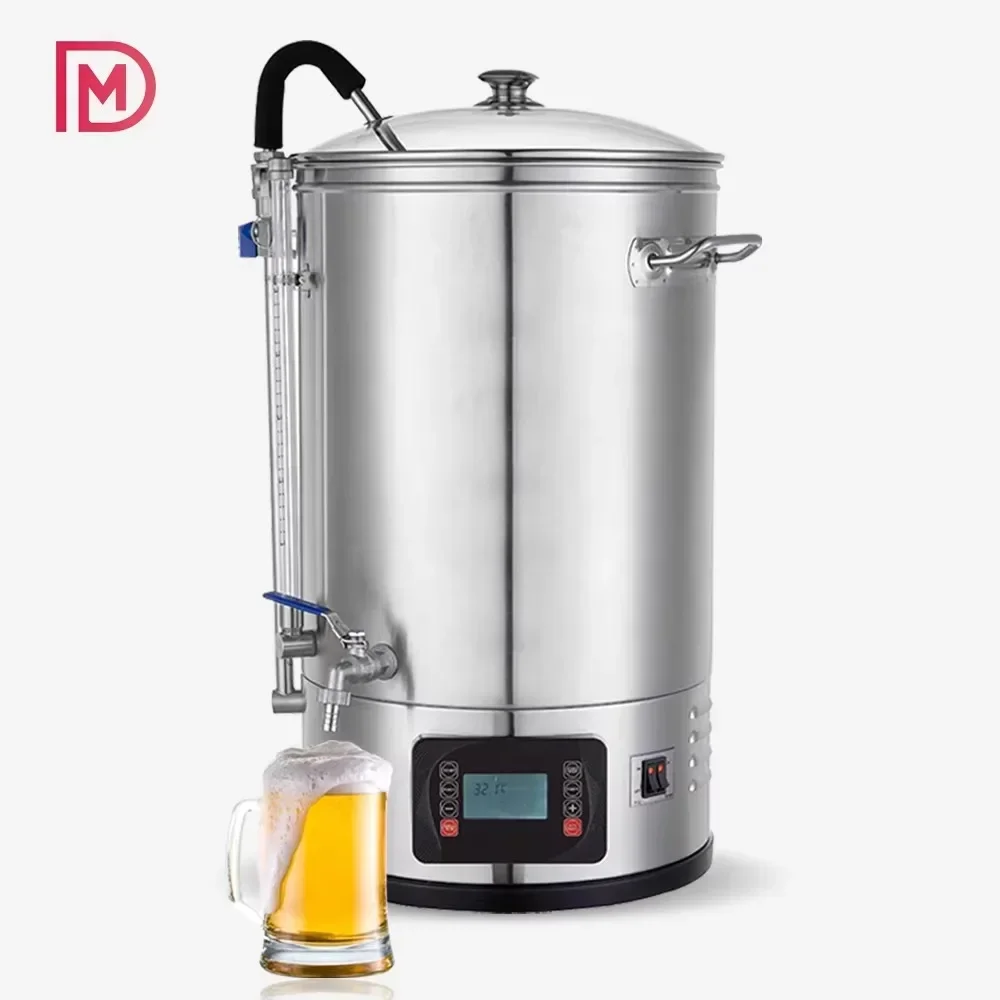 The New 70L 3500W Homemade Beer Brewer Beer Machine Alcohol Distiller, for Homemade Equipment, in A Microbrewery