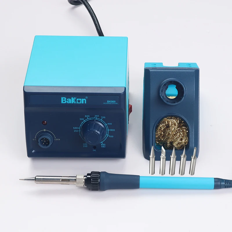 Bakon BK969 Soldering Station 90W Fast Heating Adjustable Temperature Weldding Station Entry-level Must Have