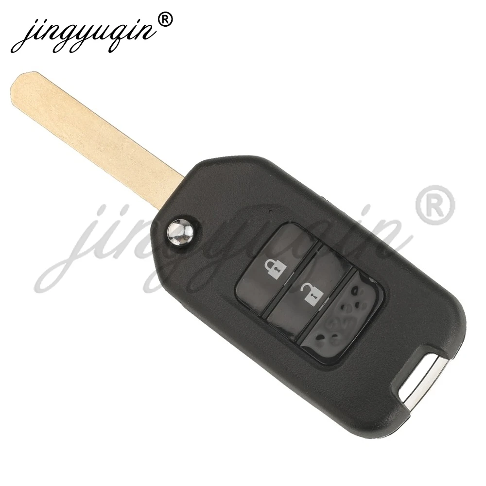 1/5pcs Remote Car Key Shell Case for Honda Accord Greiz Gienia CRV XRV HRV WRV Civic Breez City Fit Spirior Jade Crosstour Jazz view 3