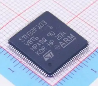 Free shipping   STM32F103VBT6 IC     Spot  10PCS