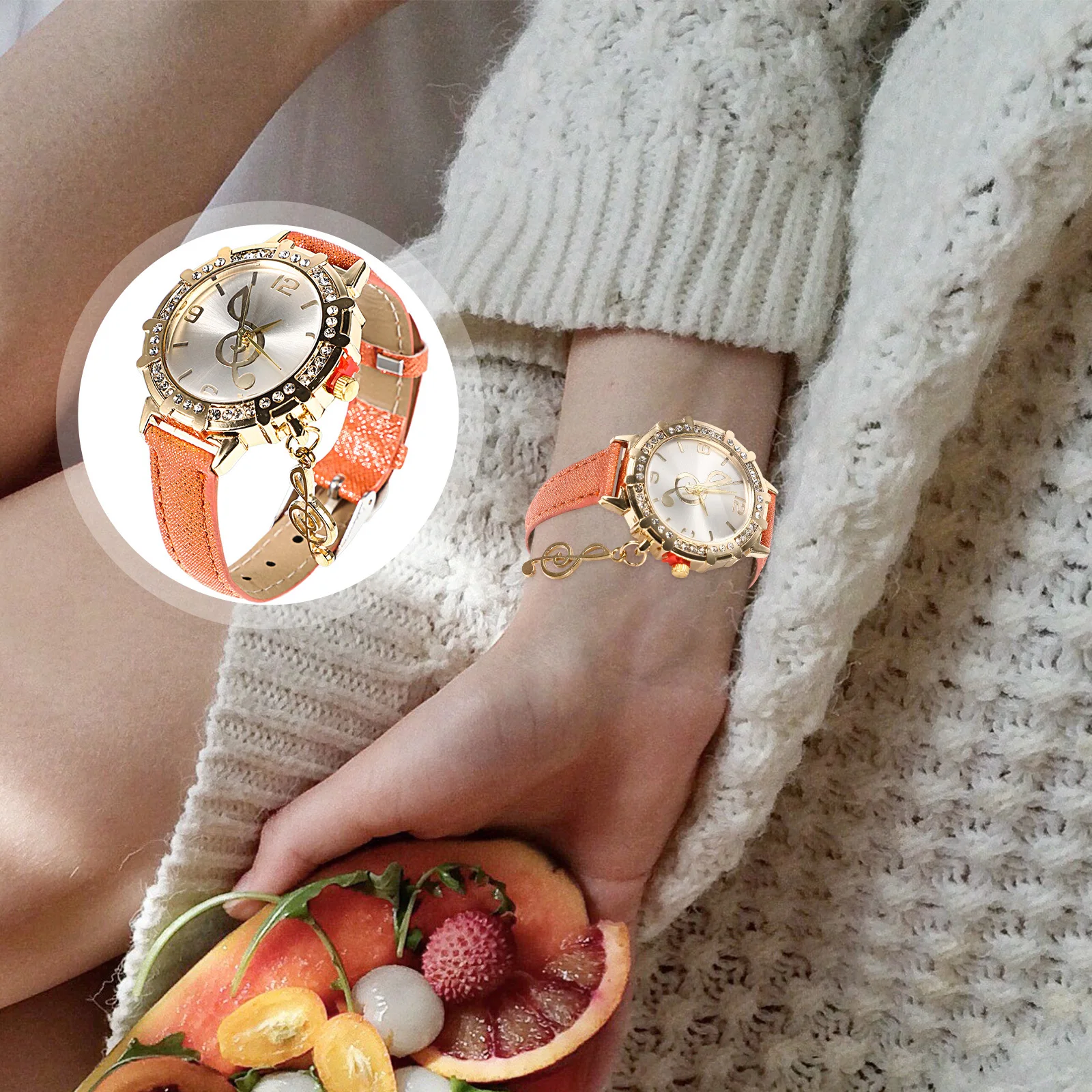 Femmes loisirs montre fille cadeau montre Simple élégant Style à la mode Chic employés de bureau étudiants femmes montre-bracelet