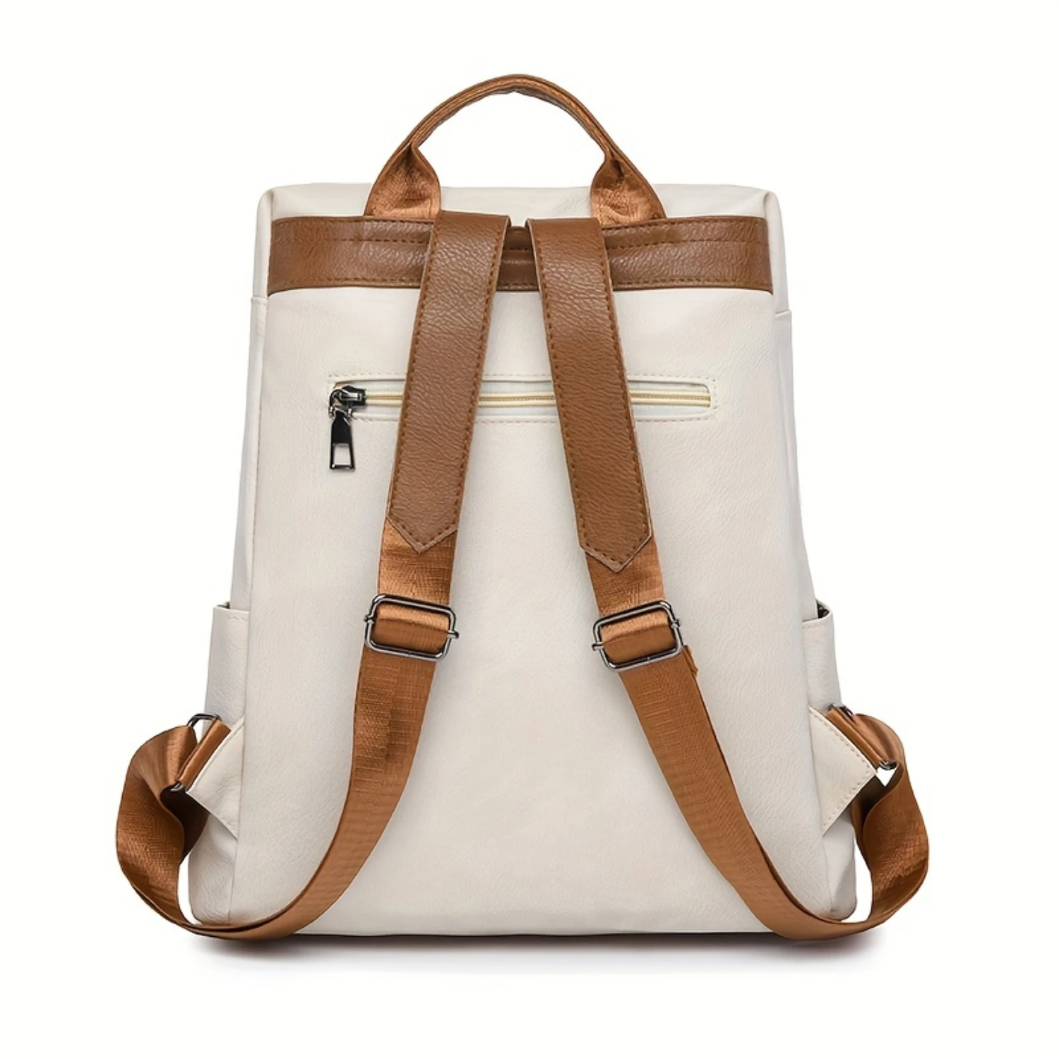 Retro Studded Backpack, Casua - Leather Work Rucksack 评论和价格
