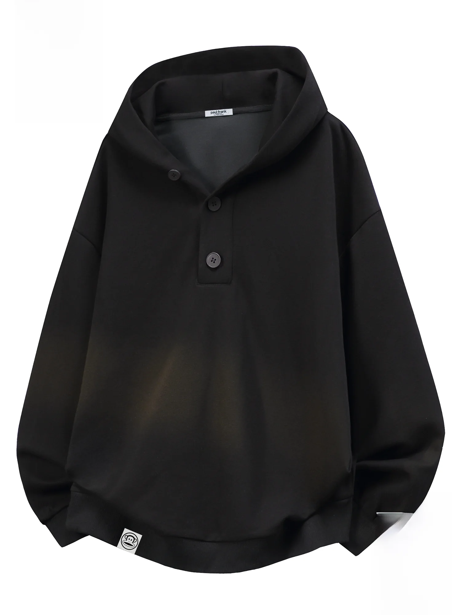 

PaulFrank Loose Fit Long Sve Hoodie Men's Spring New Sle Casual Top Comfortable Cotton Polyester Blend Hooded Sweatirt