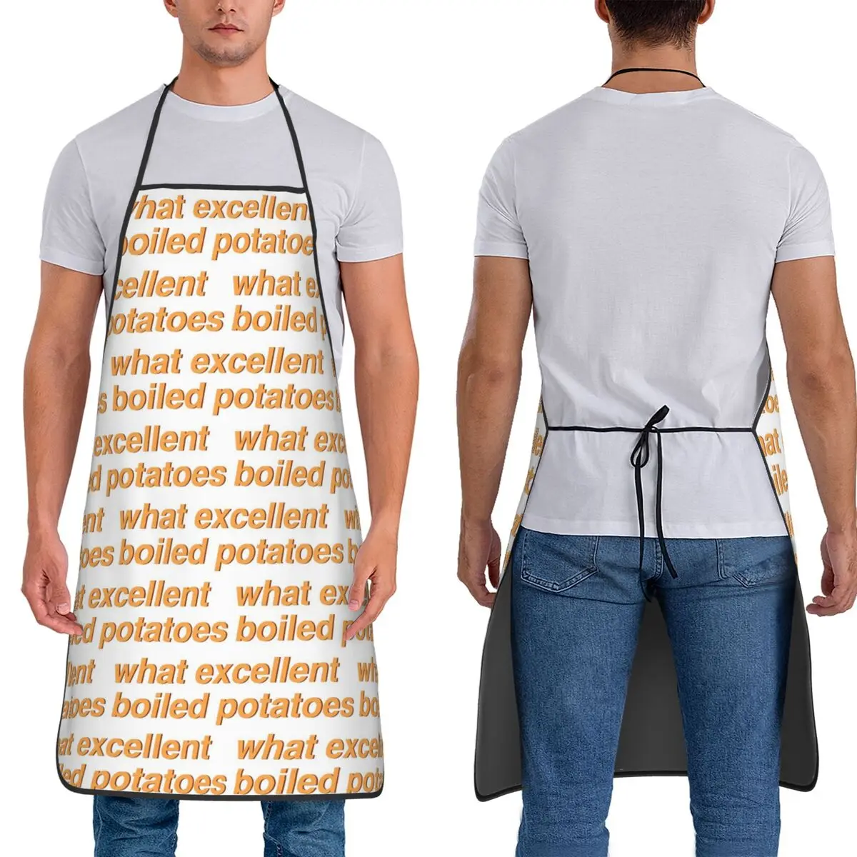 

Pride & Prejudice - What Excellent Boiled Potatoes (original) Aprons Chef Baking Tablier Bib Kitchen Cleaning Pinafore