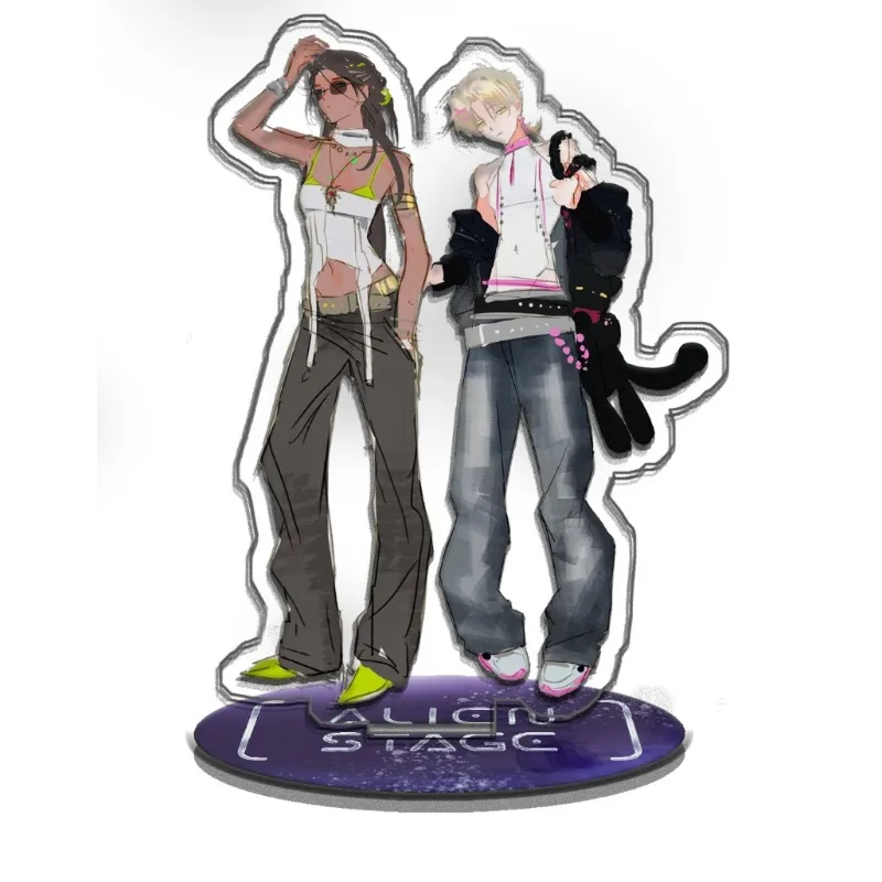 Alien Stage Standing Sign Ivan Till Mizi Sua Hyuna Luka Anime Game Collection Acrylic Material Self-made Desktop Decoration Gift