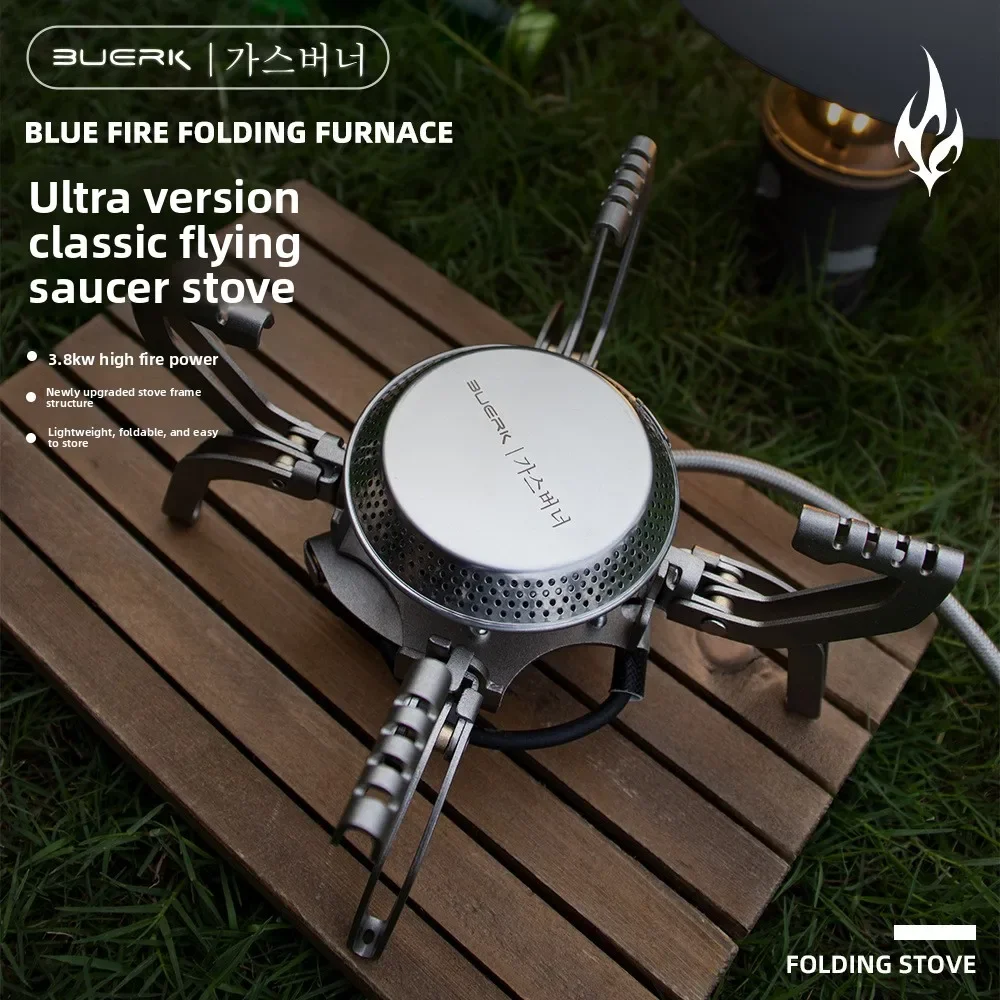 

Portable Windproof Camping Gas Stove Split Type Folding Mini Outdoor Tourist Burner Backpacking Hiking Picnic Cooking Equipment