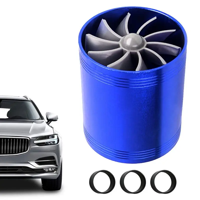 Car Air Intake Turbine High Flow Cold Air Intake Filter Induction Kit Car Accessories Vehicles Air Filters Sport Power Mesh Cone