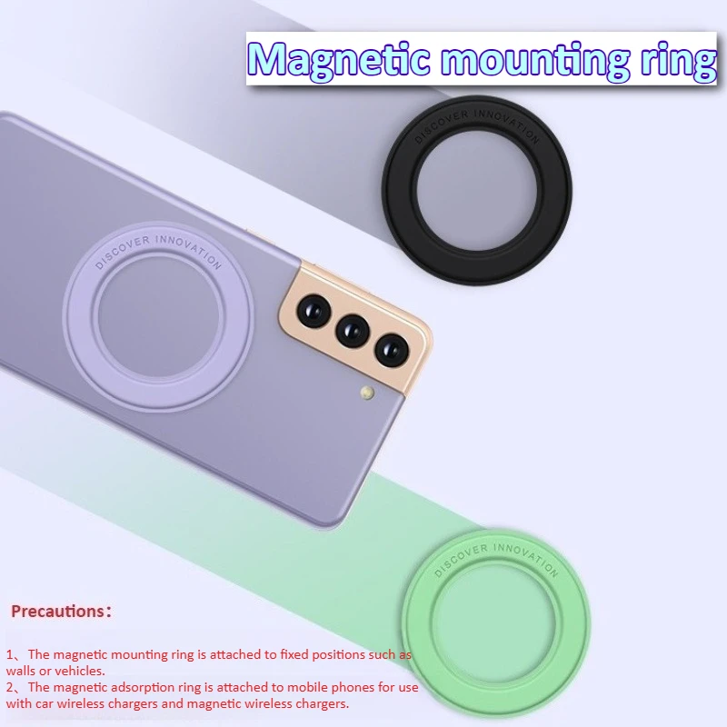 

Магнитный держатель для телефона-подставка для MagSafe IPhone 15 14 13 12 Mini Pro Max, сильный магнитный кольцевой держатель, настенное крепление, универсальный держатель