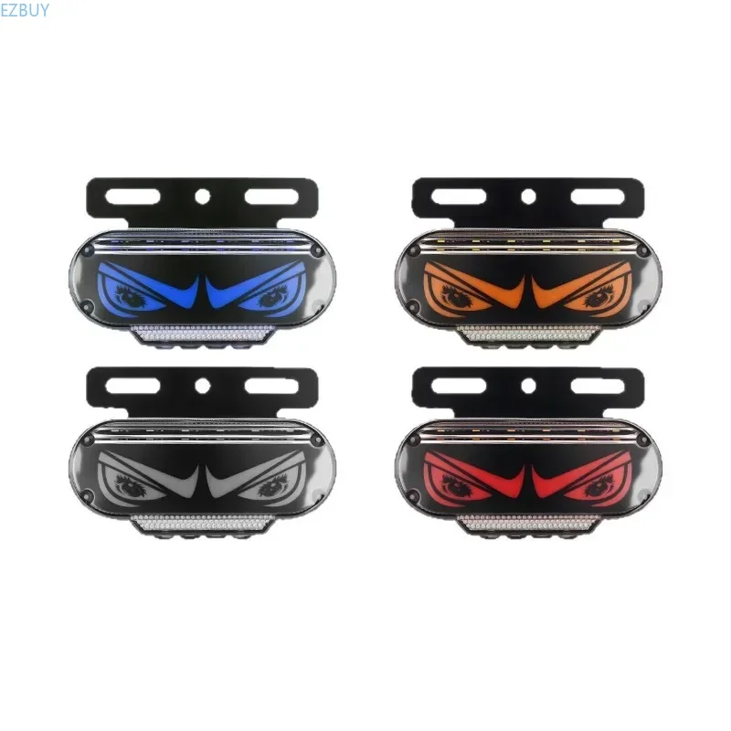 Truck side light 24v eye side light angel devil eye waterproof LED super bright area turning waist side light - view 5