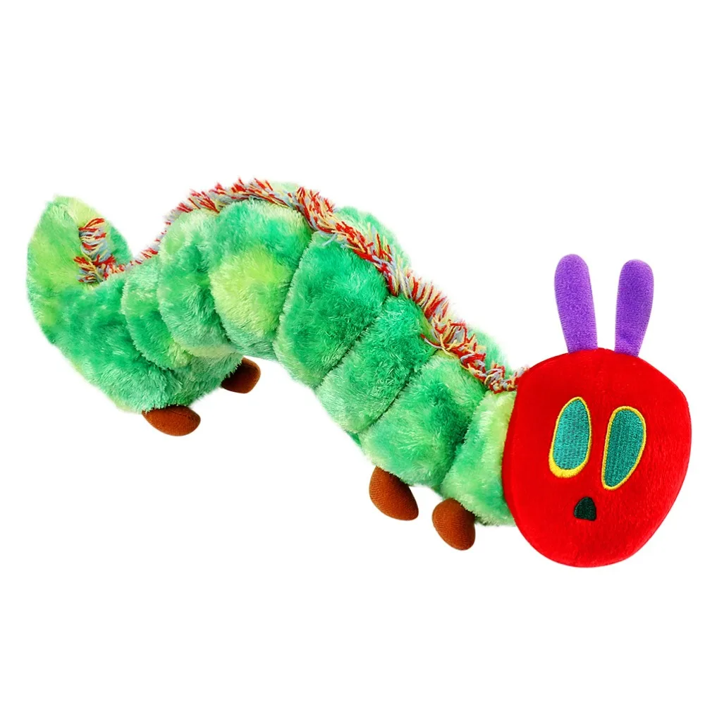 Caterpillar The Very Hungry Caterpillar Wear-resistant Good Touching Caterpillar Green Multiple Usage Sofa Cushion