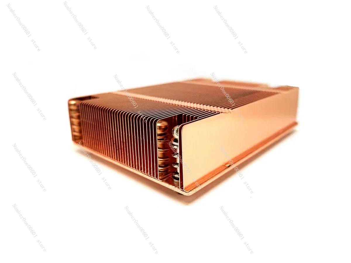 

For AMD SP6 1U Pure Copper Thermostatic Plate Passive Server Heat Sink Fan A51
