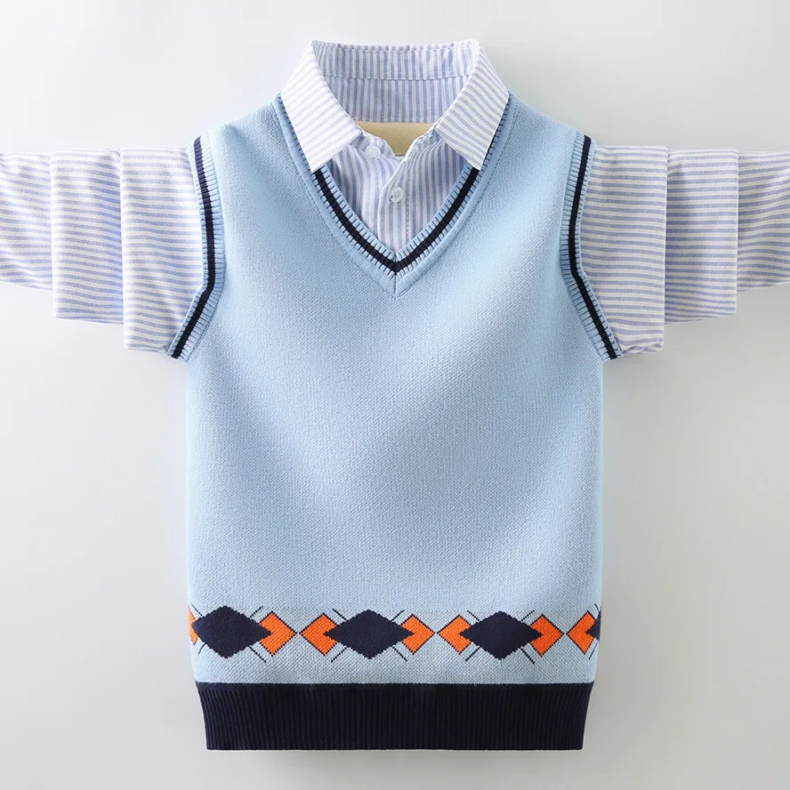 

Kids Sweaters Boys Fleece Lining Thicken Pullovers Children Bottoming Shirt Teenage 100 Cotton Sweater Knitted Tops Turtleneck