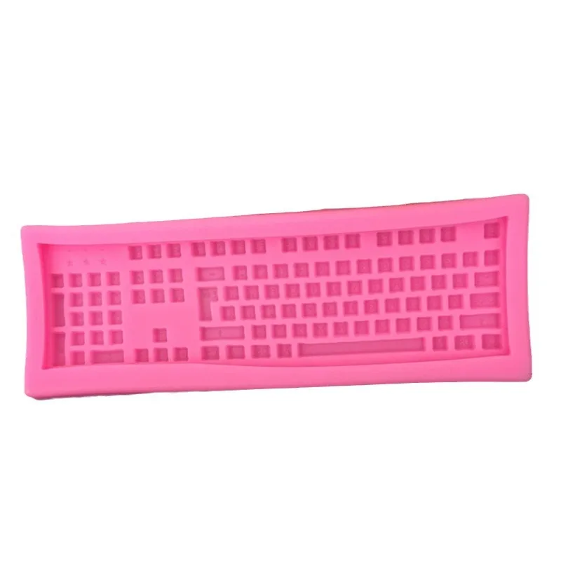 Keyboard Chocolate Mold Silicone Mold DIY Handmade Fondant Kitchen Supplies 15-254