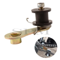 Motorcycle Chain Tensioner Adjuster with Spring Roller Guide for Scooter 50cc 70cc 90cc 110cc 125cc Pit Dirt Bike ATV Quad