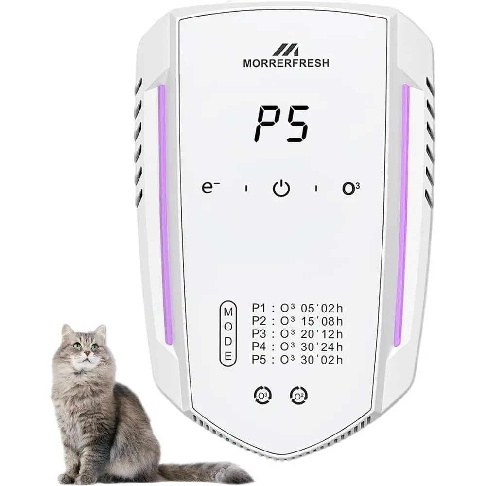 

Effective Odor Eliminator for Pet, Home, and Car - Deodorizing Plug-in for Litter Boxes, Wardrobes, and Garages