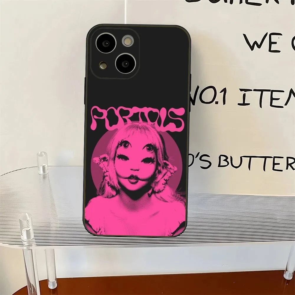 M-Melanie Martinez Portals Phone Case For iPhone 16,15,14,13,12,Pro,Max,11,7,8,Plus,XR,XS Max Shockproof Silicone Soft Shell