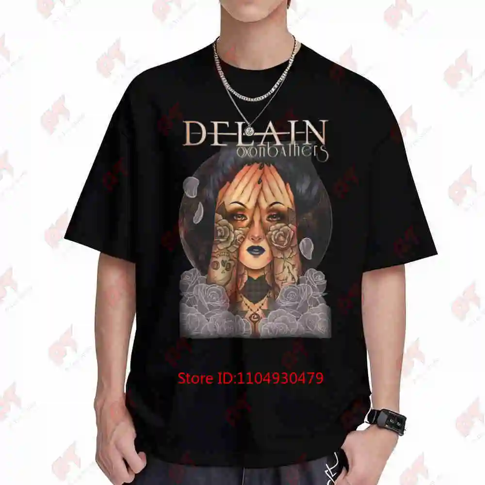 Delain Band Short Sleeve Tee 100% Cotton T-Shirt