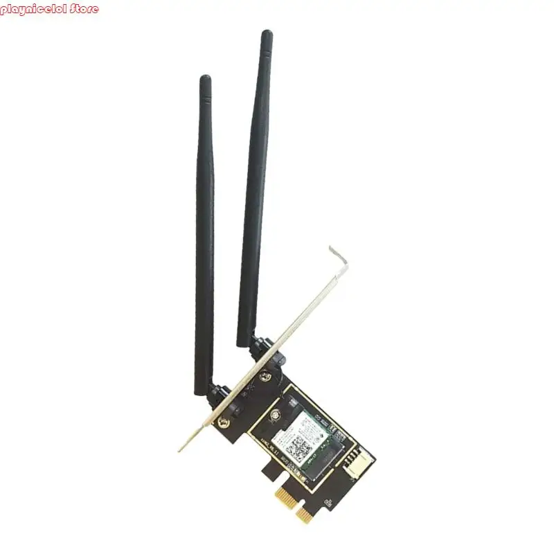 E8BA PCIE 무선 어댑터 WiFi 5 네트워킹 카드 802.11AC 1200MBPS 더블 밴드