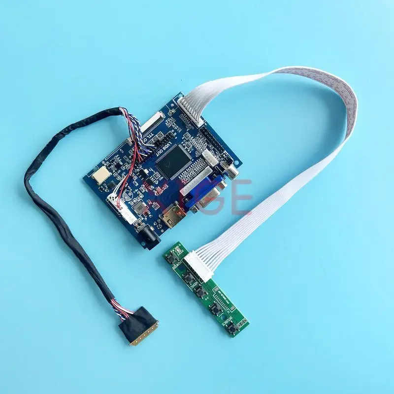

Controller Driver Board Fit B156HW01 B156HW02 B156HW03 15.6" DIY Kit 1920*1080 HDMI-Compatible 2AV VGA 40-Pin LVDS Laptop Screen