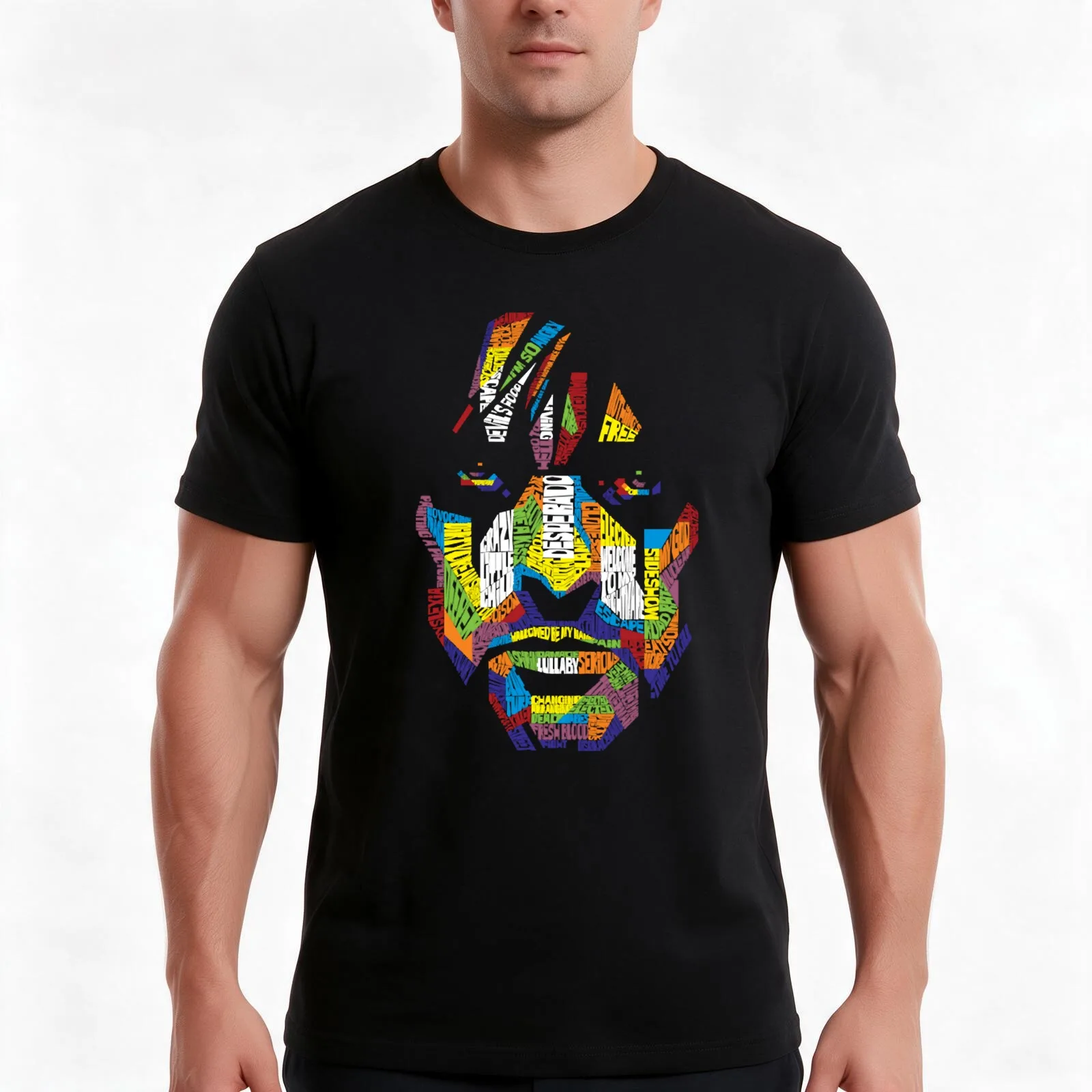 Decadent Brains T-Shirt, Summer Casual Cotton Tee, Oversized Streetwear Tops, Vintage Graphic Print, Loose Fit Short Sleeve