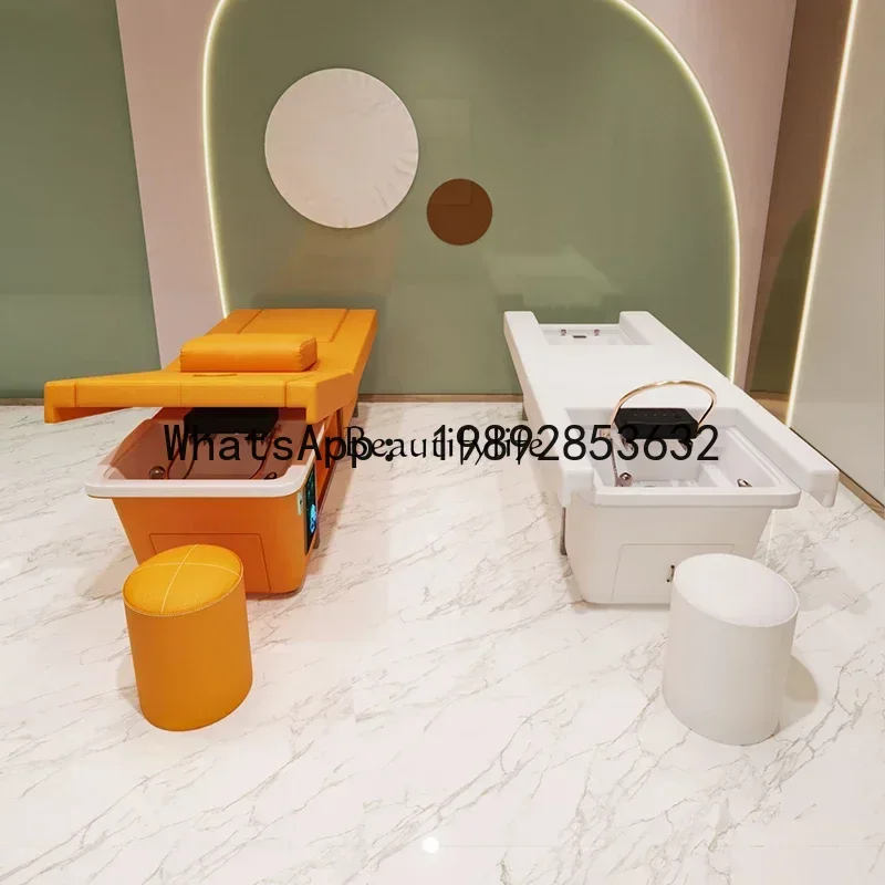 

Constant Temperature Water Circulation Shampoo Chair Barber Shop Massage Fumigation Pedicure