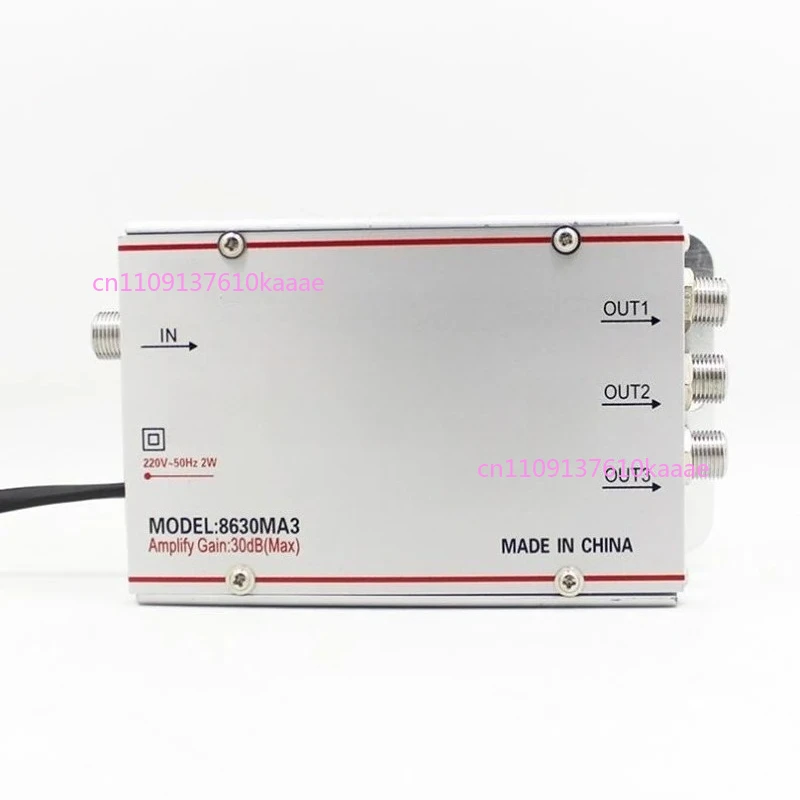 

Усилитель сигнала для домашнего кабельного ТВ 8630MA2/3/4, усилитель аналогового и цифрового сигнала, усилитель сигнала наземного вещания
