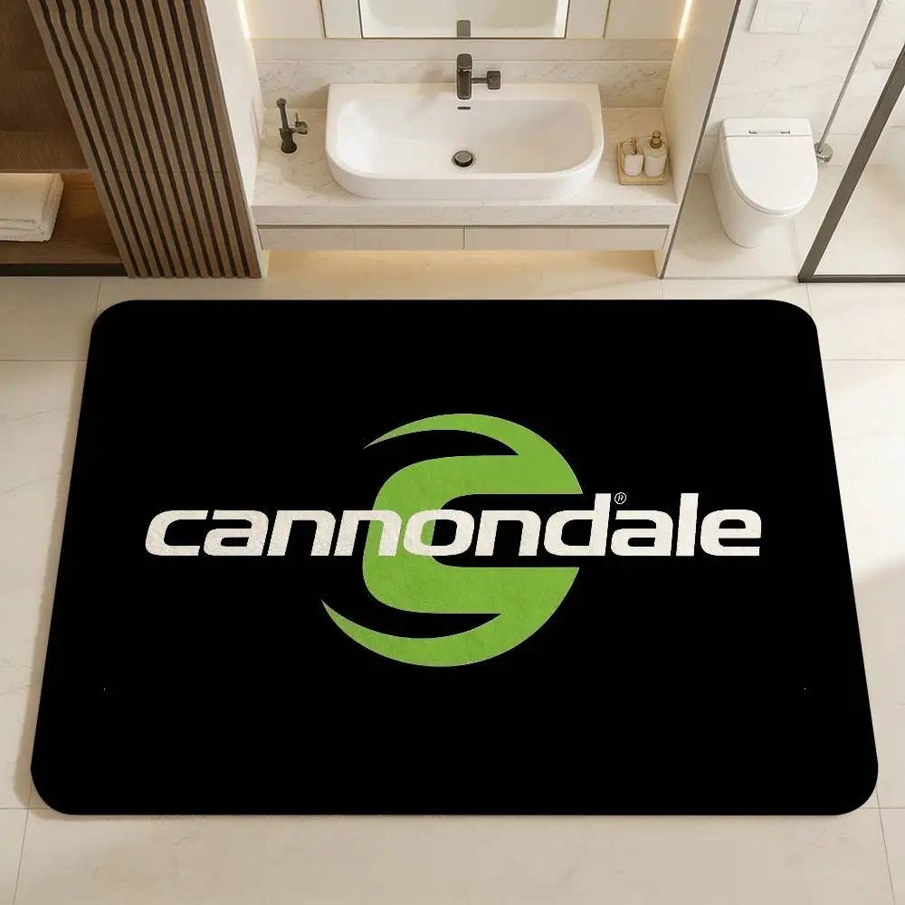 Cannondales Door Mat Washable Non-Slip Living Room Sofa Chairs Area Mat Kitchen Doormat Area Rug